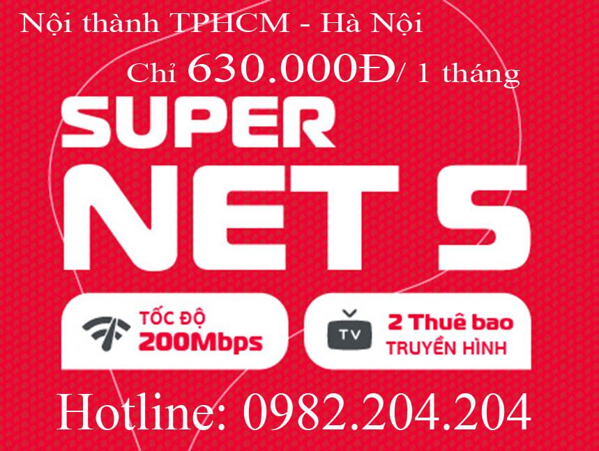 Home wifi supernet 5 Viettel nội thành TPHCM