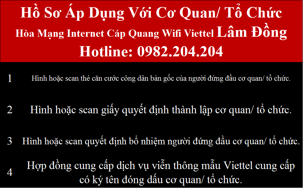 Lắp wifi Viettel Lâm Đồng