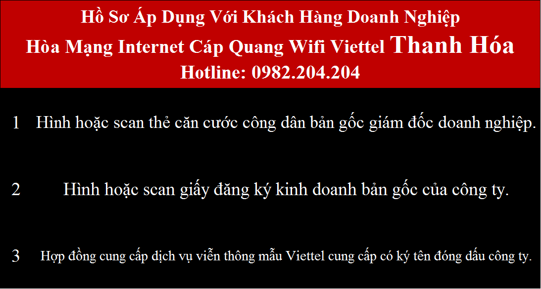 Khuyến mãi internet Viettel Thanh Hóa